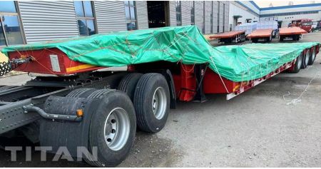 3 Axle Low Bed Trailer will be sent to Namibia Windhoek