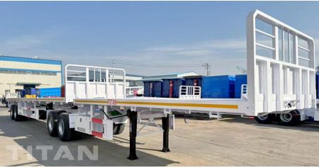 Superlink Flat Deck Trailer has been shiped to Namibia