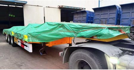 3 Axle Low Loader Trailer will be sent to Namibia
