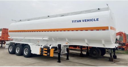 Tri Axle Diesel Tanker Trailer will be sent to Namibia