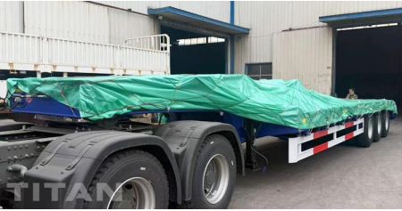 3 Axle Low Loader Trailer will be sent to Namibia
