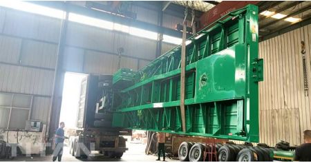 3 Axle Flatbed Truck Trailer will be sent to Namibia