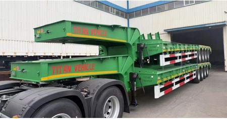 4 Axle Low Bed Trailer will be Sent to Namibia.