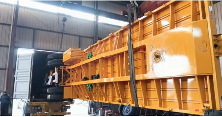 40 Foot Flatbed Semi Trailer will be Sent to Namibia.