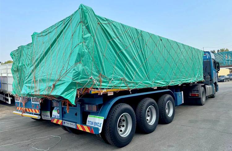 30cbm Tri Axle Dump Semi Trailer for Sale in Namibia