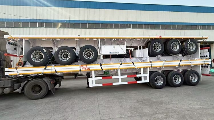 3 Axle Flatbed Semi Trailer for Sale in Namibia