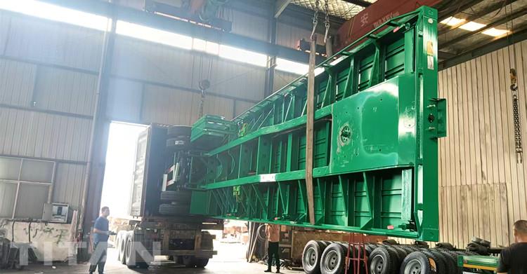 3 Axle Flatbed Truck Trailer for Sale in Namibia
