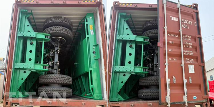 3 Axle Flatbed Truck Trailer for Sale in Namibia