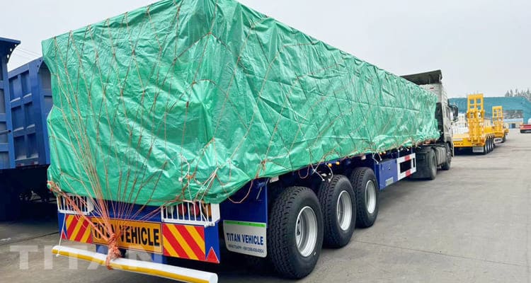 3 Axle Flatbed Semi Trailer for Sale in Namibia