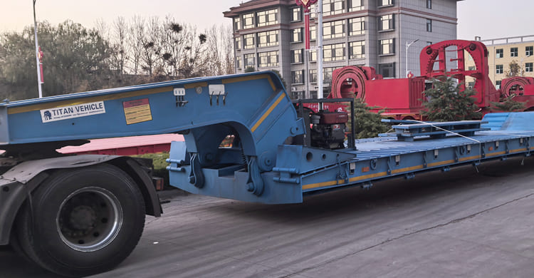 Detachable Gooseneck Lowboy Trailers for Sale in Namibia