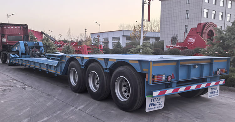 Detachable Gooseneck Lowboy Trailers for Sale in Namibia