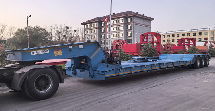 Detachable Gooseneck Lowboy Trailers for Sale in Namibia