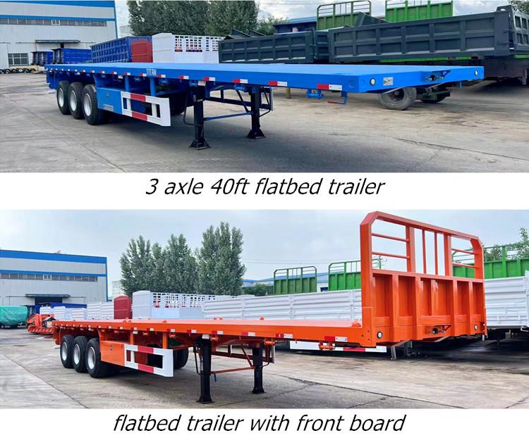 Flatbed Semi Trailer for Sale in Namibia | Flatbed Trailer Price in Namibia