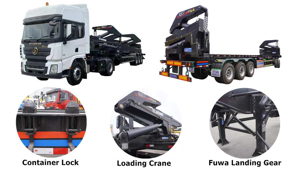 Container Side Loader Truck Trailer for Sale in Nambia