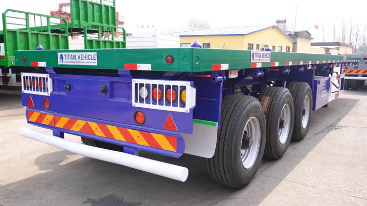 Single Tire Flat Bed Trailer for Sale in Namibia Luderitz