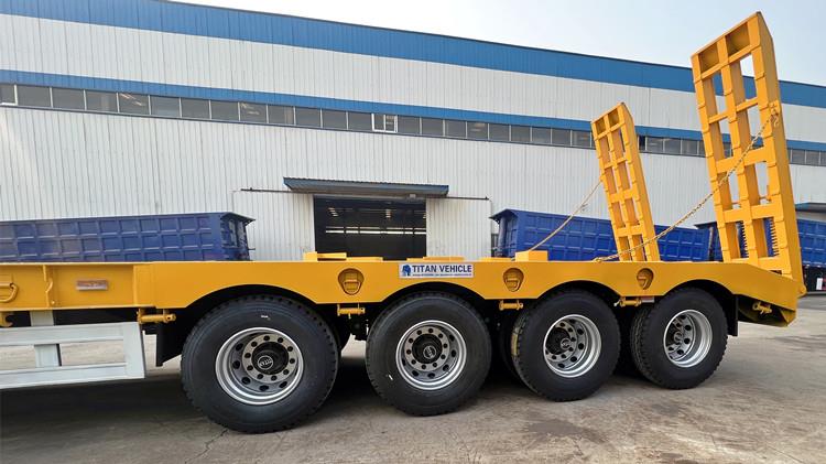 4 Axle Low Bed Truck | Lowbed Trailer Truck for Sale in Namibia