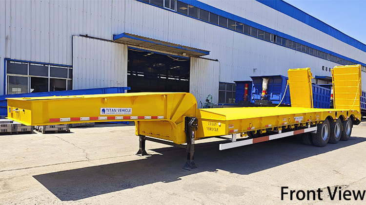 3 Axle 80 Ton Low Bed Trailer for Sale in Namibia