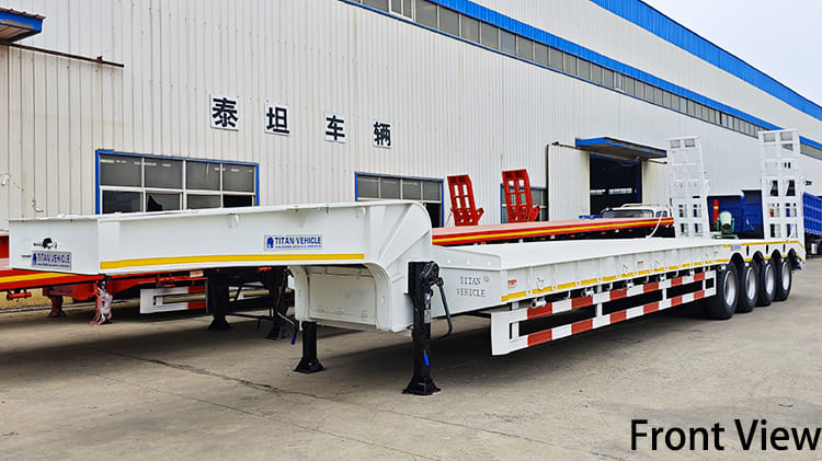 4 Axle 100 Ton Lowbed Trailer for Sale in Namibia
