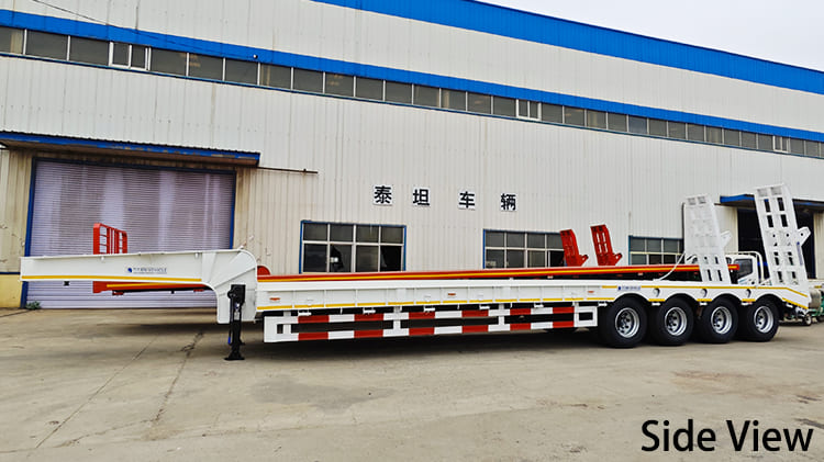 4 Axle 100 Ton Lowbed Trailer for Sale in Namibia