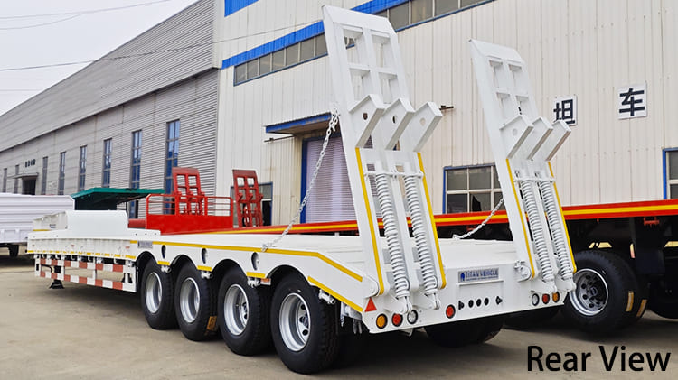 4 Axle 100 Ton Lowbed Trailer for Sale in Namibia