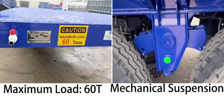 2025 New Tri Axle Flatbed Trailer for Sale in Namibia