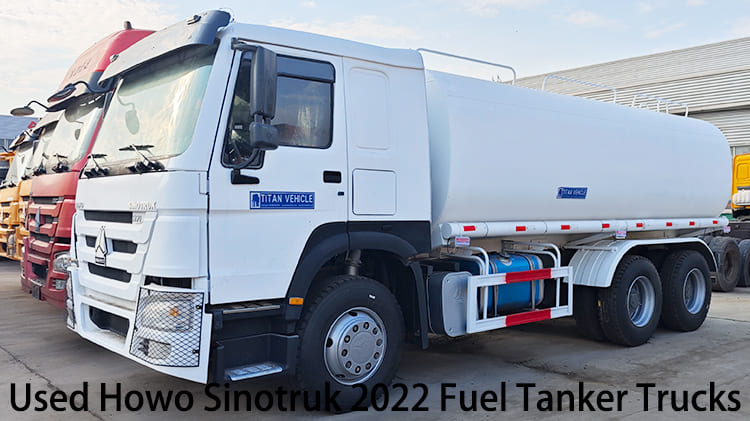 Used Howo Sinotruk 2022 Fuel Tanker Trucks 6x4 for Sale in Namibia