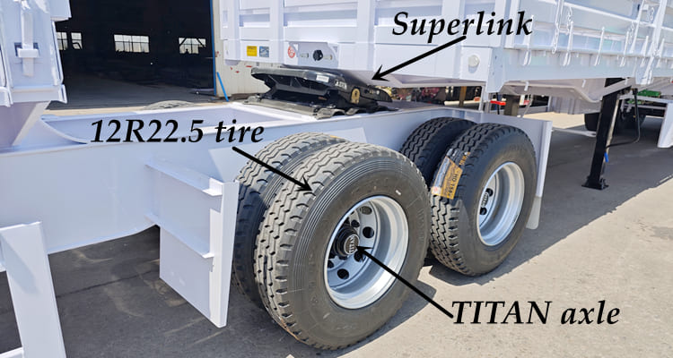 Superlink Side Wall Trailer for Sale in Namibia