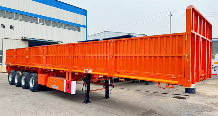 Side Wall Semi Trailer for Sale in Namibia