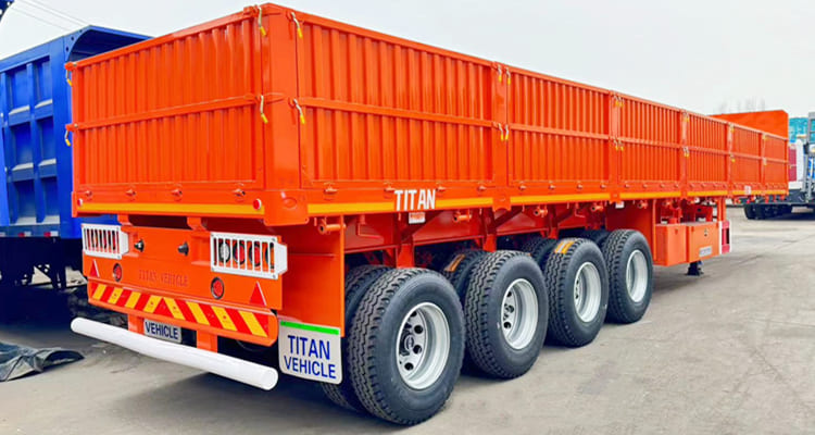 Side Wall Semi Trailer for Sale in Namibia