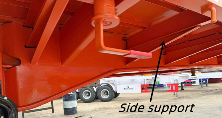 Side Wall Semi Trailer for Sale in Namibia