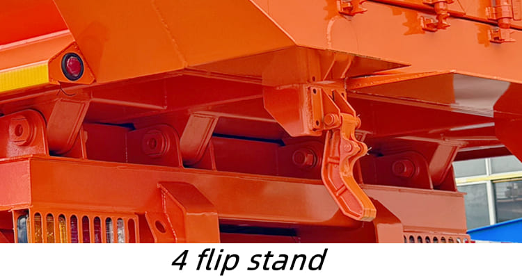 4 Axle End Dump Trailer for Sale in Namibia