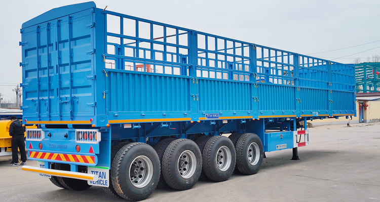 Fence Cargo Semi Trailer for Sale in Namibia