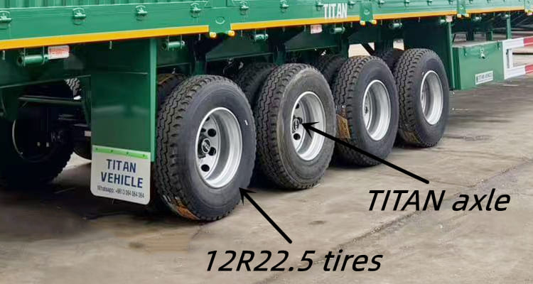 Fence Semi Trailer for Sale in Namibia