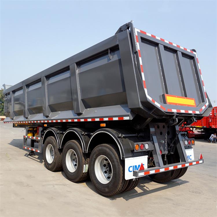 End Dump Semi Trailer