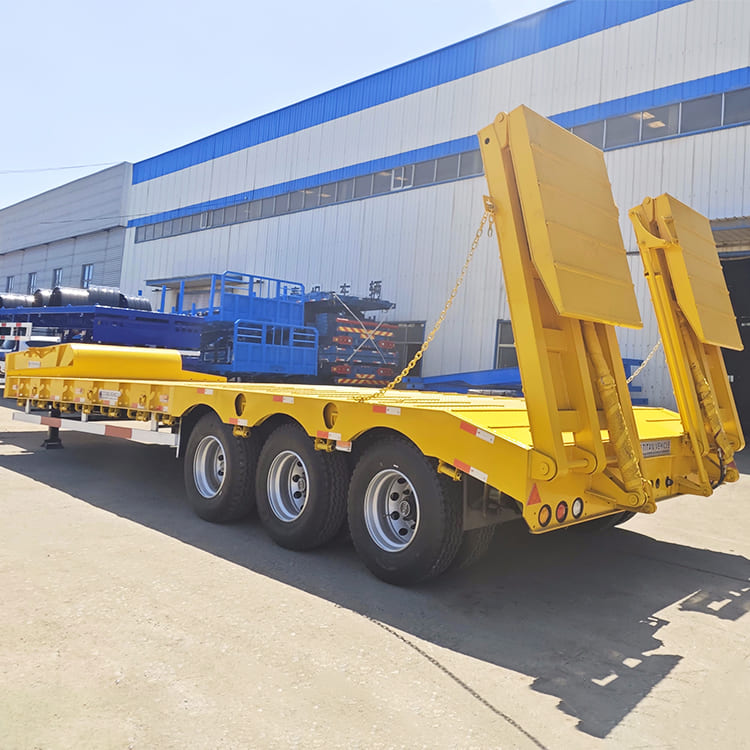 3 Axle 80 Ton Low Bed Trailer