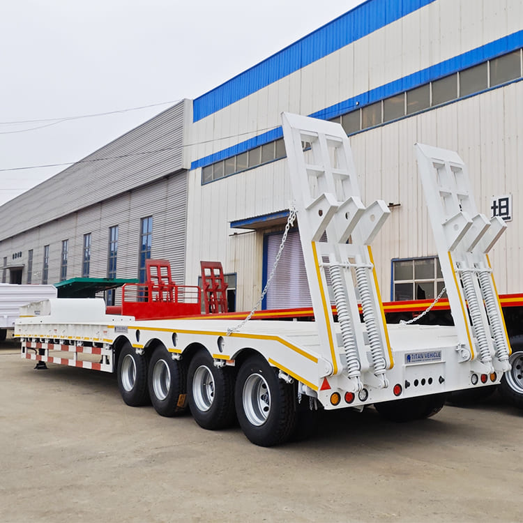 4 Axle 100 Ton Lowbed Trailer