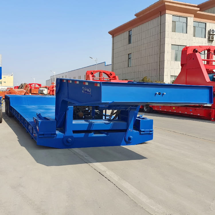 Hydraulic Detachable Gooseneck Lowboy Trailer for Sale in Namibia