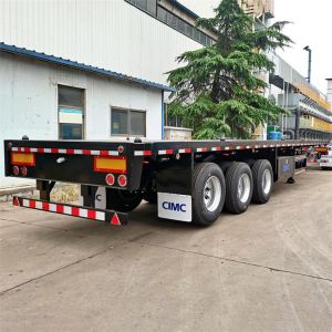 CIMC Tri Axle Flatbed Trailer